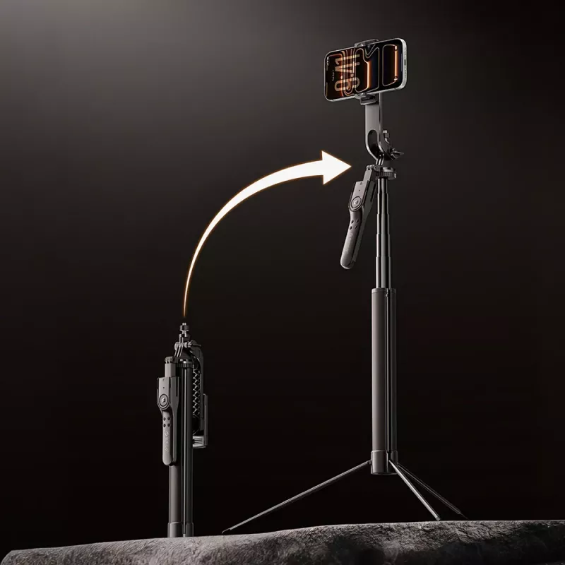ORICO SPM170 palo selfie trípode con disparador remoto Bluetooth, tornillo universal de 1/4