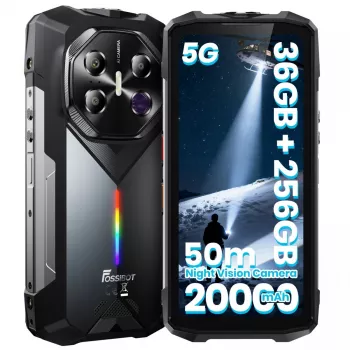 FOSSIBOT F113 Smartphone, Gris