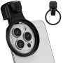 K&F Concept Soporte con pinza para smartphone para filtros y objetivos de 58mm - Negro