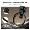 K&F Concept Soporte con pinza para smartphone para filtros y objetivos de 58mm - Negro