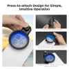 K&F Concept Soporte con pinza para smartphone para filtros y objetivos de 58mm - Negro