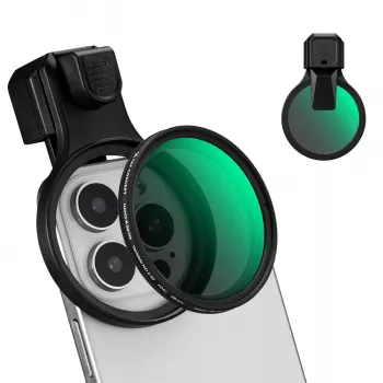 Filtro ND variable K&F Concept ND2-ND32 58mm con clip para smartphone
