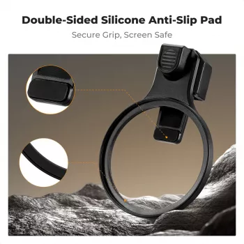 Clip de filtro para smartphone K&F Concept 67mm negro