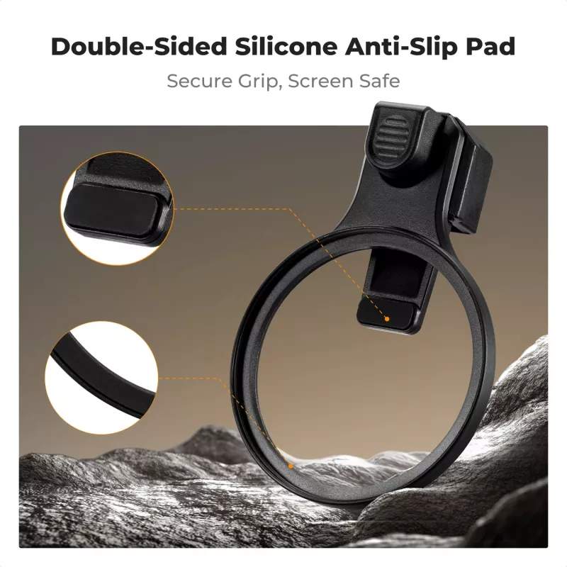 Clip de filtro para smartphone K&F Concept 67mm negro