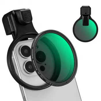 Filtro ND variable K&F Concept KF15.0026 ND2-ND32 67mm con clip para smartphone