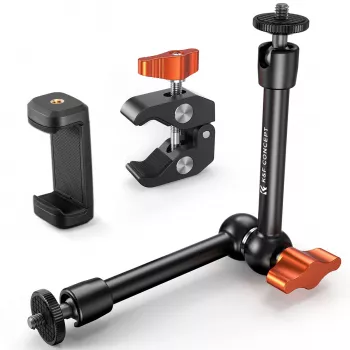 Brazo mágico con pinza súper 1/4 3/8 pinza 15-55mm soporte para teléfono Kf31.131s2
