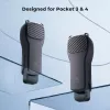 Funda protectora rígida de PC KF para DJI Osmo Pocket 3/4 con correa - negra