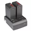 SWIT S-3602U cargador de baterías de iones de litio