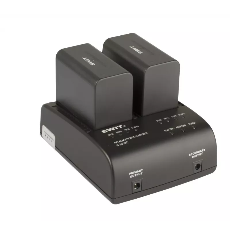 SWIT S-3602C cargador de dos canales para baterías Li-Ion