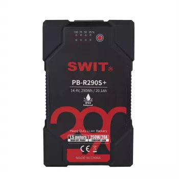 SWIT ELECTRONICS PB-R290S+ Batería Li-Ion V-Mount impermeable 290Wh