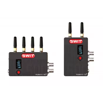 SWIT ELECTRONICS FLOW500 - sistema de transmisión de vídeo inalámbrico Full-HD con receptor y transmisor - 10,2 cm