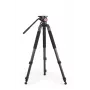 SWIT ELECTRONICS MUF100C Trípode de carbono de altura ajustable con brazo giratorio altura 40-170 cm