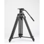 SWIT ELECTRONICS TOWER100 Trípode de estudio de aluminio con brazo de extensión y rótula de 3 vías TH100A