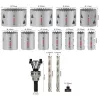 Bosch PRO Multi Material Q-Lock Set de sierras de corona 15 piezas 2608901549