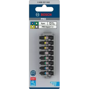 Bosch PRO Impact Set de puntas 8 piezas (2608521U62)
