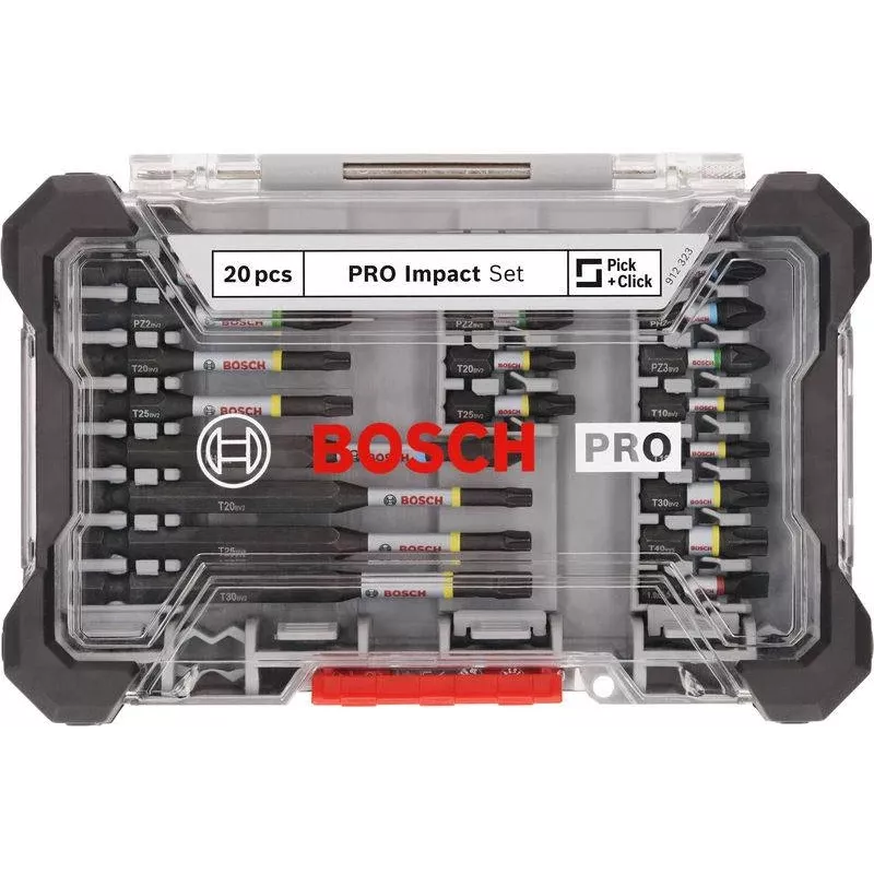 Bosch PRO Impact Set de puntas 20 piezas (2608521U74)