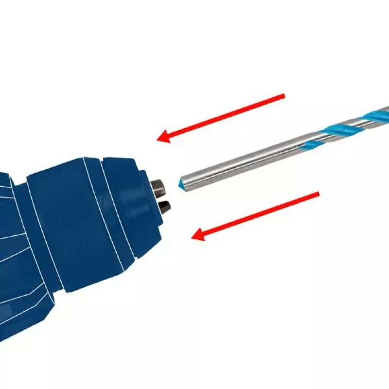 Bosch 2608577838 Juego de brocas helicoidales HSS 4 x 43 x 75 mm, 2 piezas