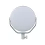 Nanlite miro 60C Panel de luz LED redondo a todo color, azul menta