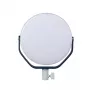 Nanlite miro 60C Panel de luz LED redondo a todo color, azul medianoche