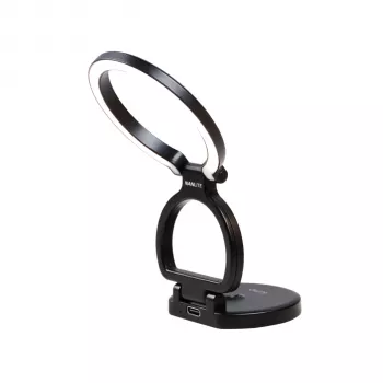 NANLITE Lumo Polar Black Anillo de luz