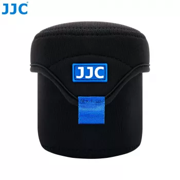 JJC Deluxe funda para objetivo 78x78mm negra DLP-2II