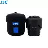 JJC Deluxe funda para objetivo 78x78mm negra DLP-2II