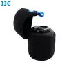 JJC Deluxe funda para objetivo 78x78mm negra DLP-2II