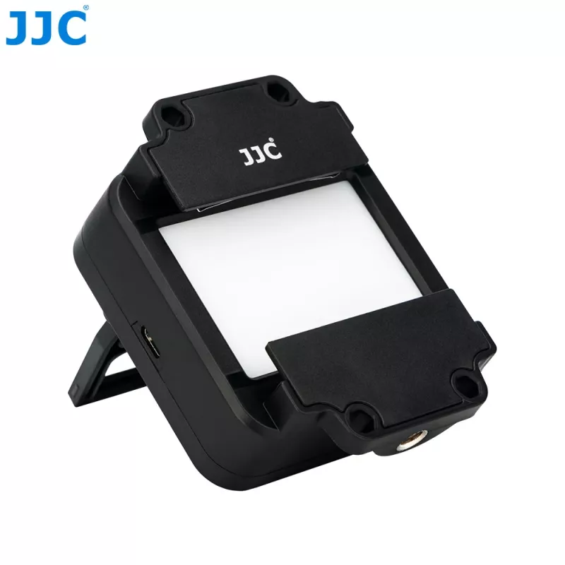 JJC FDA-LED1 panel de luz LED para cine y digitalización de diapositivas, 6500K, CRI≥95, alimentado por USB-C