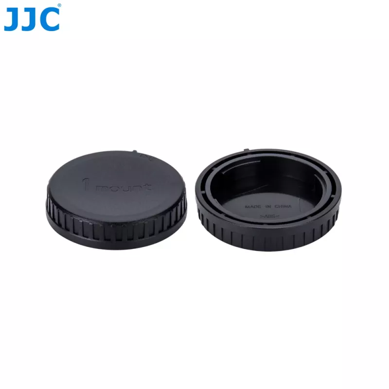 JJC L-R13 set de tapa de cuerpo y tapa trasera de objetivo para Nikon 1 V1 / J1