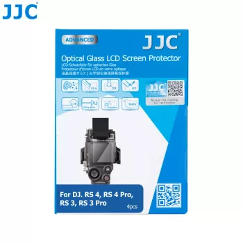 JJC 4x protector de pantalla de cristal templado para LCD del gimbal DJI RS 3 / RS 3 Pro / RS 4 / RS 4 Pro
