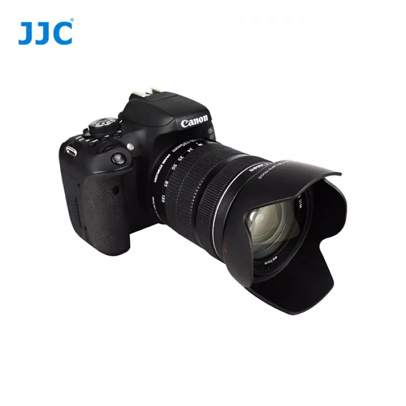 JJC parasol para Canon EW-73B - forma de pétalo montura de bayoneta - negro