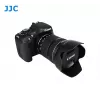 JJC parasol para Canon EW-73B - forma de pétalo montura de bayoneta - negro