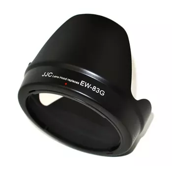 JJC parasol para Canon EW-83G, forma de pétalo, negro