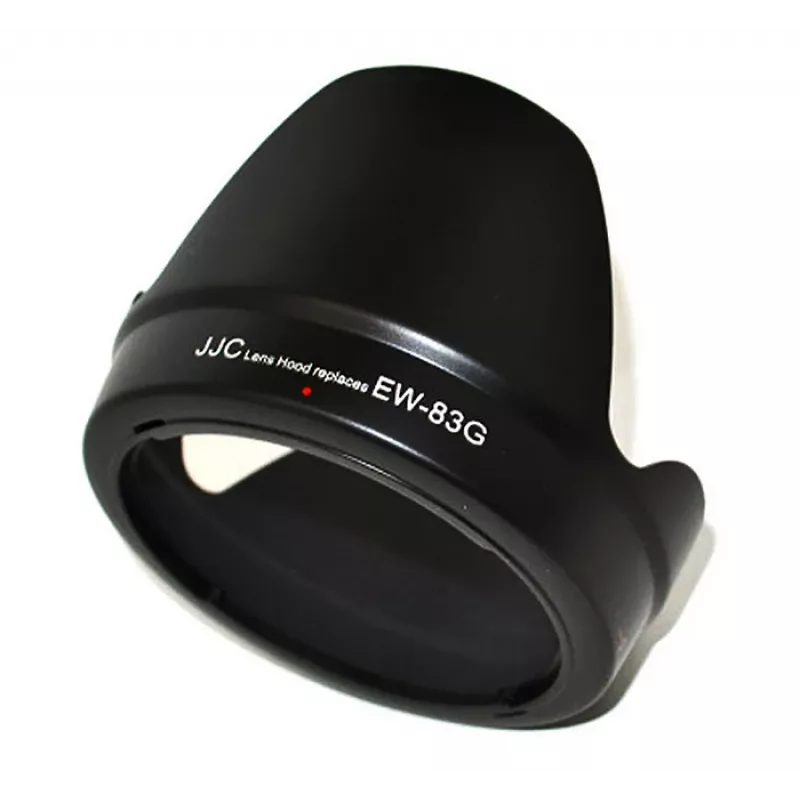JJC parasol para Canon EW-83G, forma de pétalo, negro