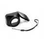 JJC parasol ventilado de rosca para rosca de filtro de 30mm - negro