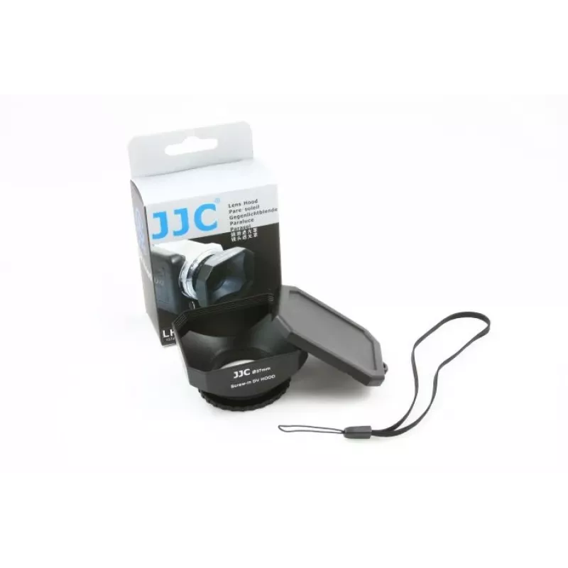 JJC parasol ventilado de rosca para rosca de filtro de 30mm - negro