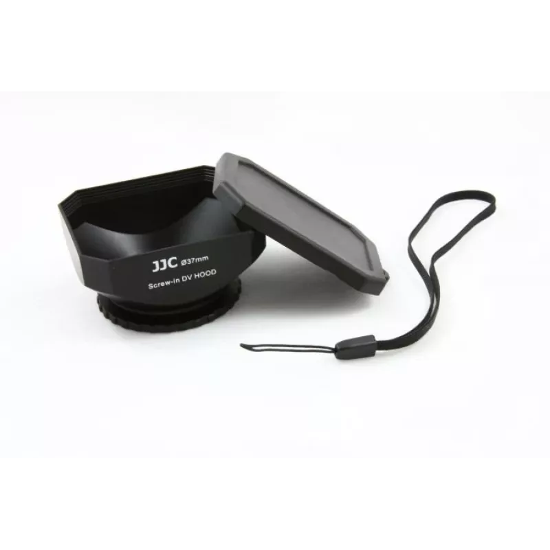 JJC parasol ventilado de rosca para rosca de filtro de 30mm - negro