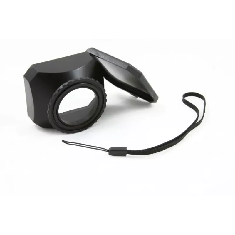 JJC parasol ventilado de rosca para rosca de filtro de 30mm - negro