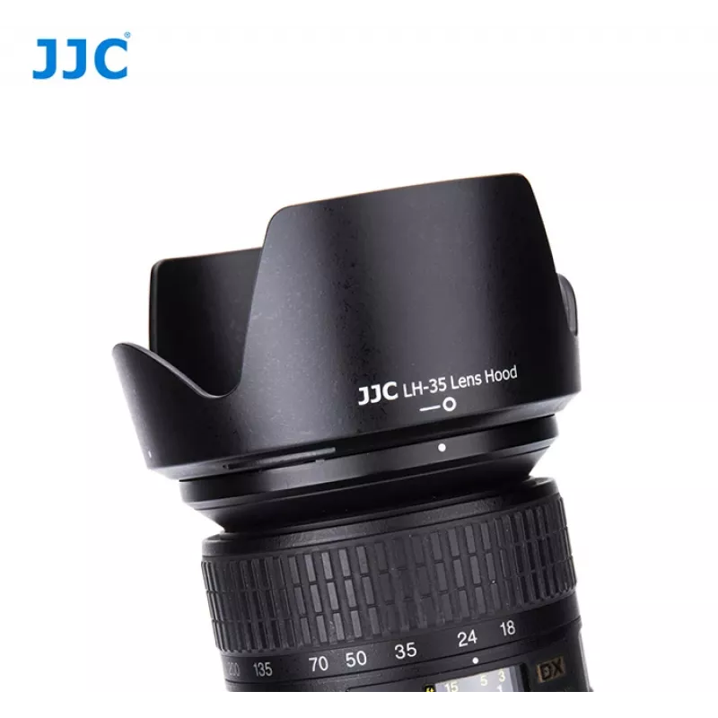 JJC HB-35 parasol para Nikon Nikkor 18-200mm f/3.5-5.6G ED VR / VR II