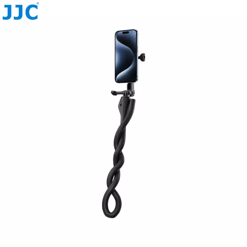 JJC TP-FT3 trípode flexible, monopié y brazo con soporte MagSafe para smartphone y GoPro