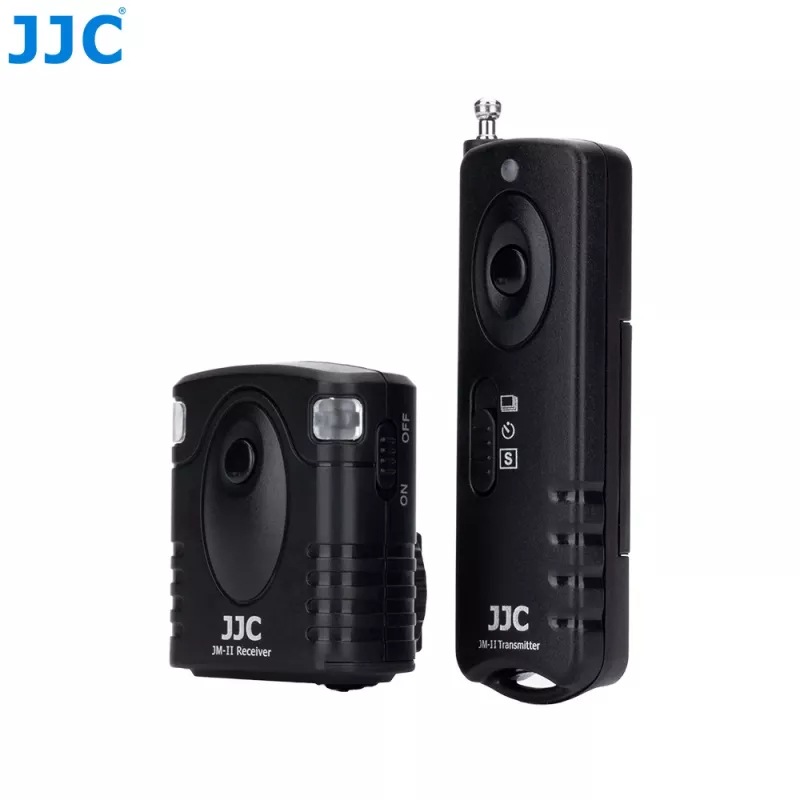 JJC JM-D2(II) Disparador remoto inalámbrico para Panasonic Lumix S9, G100D y más