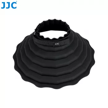 JJC LH-ARLII Parasol de goma plegable 73-88mm