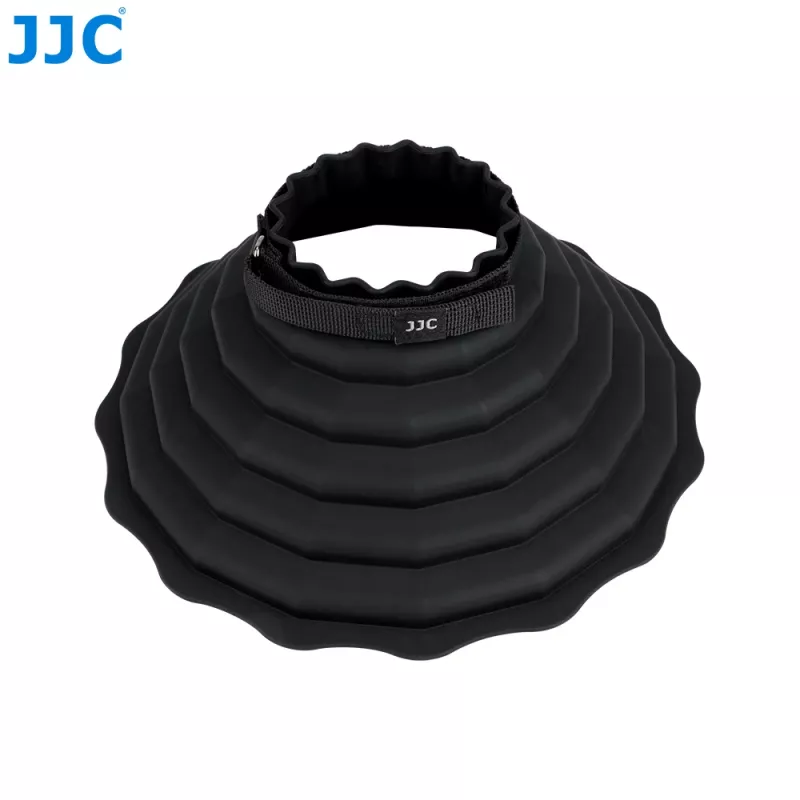 JJC LH-ARLII Parasol de goma plegable 73-88mm