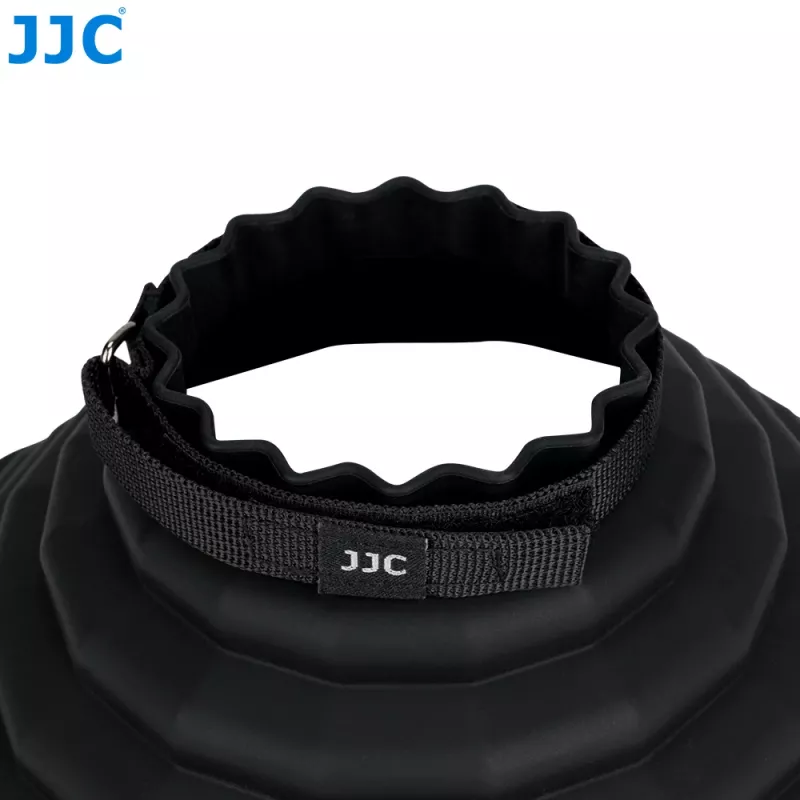 JJC LH-ARLII Parasol de goma plegable 73-88mm