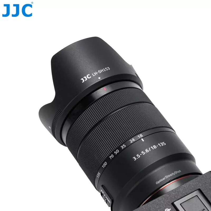 JJC ALC-SH153 Parasol de pétalos para Sony E 18-135mm F/3.5-5.6 OSS