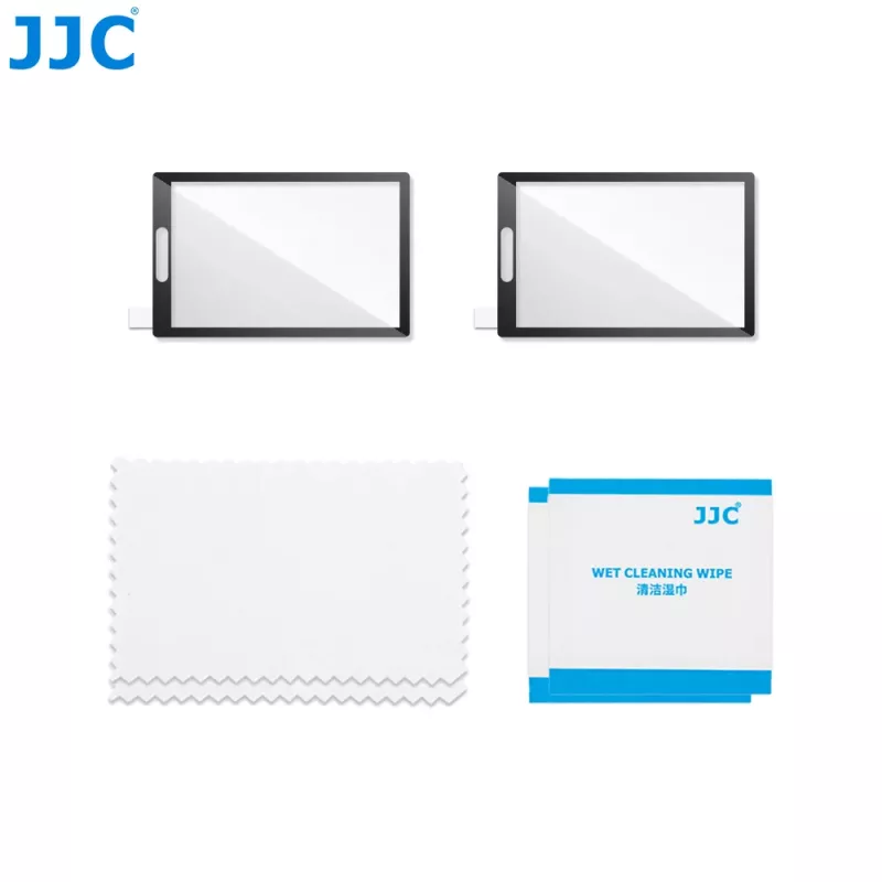 JJC 2x Protector de pantalla de cristal templado 9H para Insta360 X4 (GSP-X4K2)