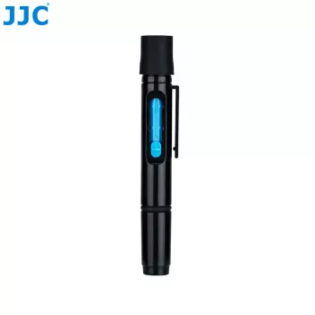 JJC Lápiz de limpieza de objetivos con punta de carbono y cepillo retráctil para ópticas de cámara