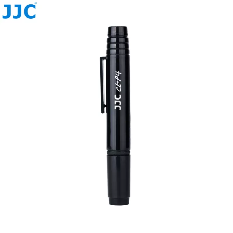 JJC Lápiz de limpieza de objetivos con punta de carbono y cepillo retráctil para ópticas de cámara