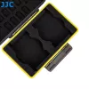 JJC Estuche rígido de almacenamiento para Insta360 X4/X3 – Organizador de baterías y tarjetas de memoria (Negro)