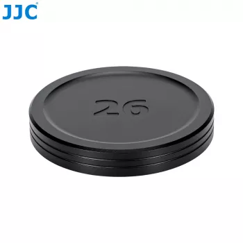 JJC LC-SR26 Tapa frontal de objetivo para Panasonic Lumix S 26mm f/8 (S-R26) - Negro
